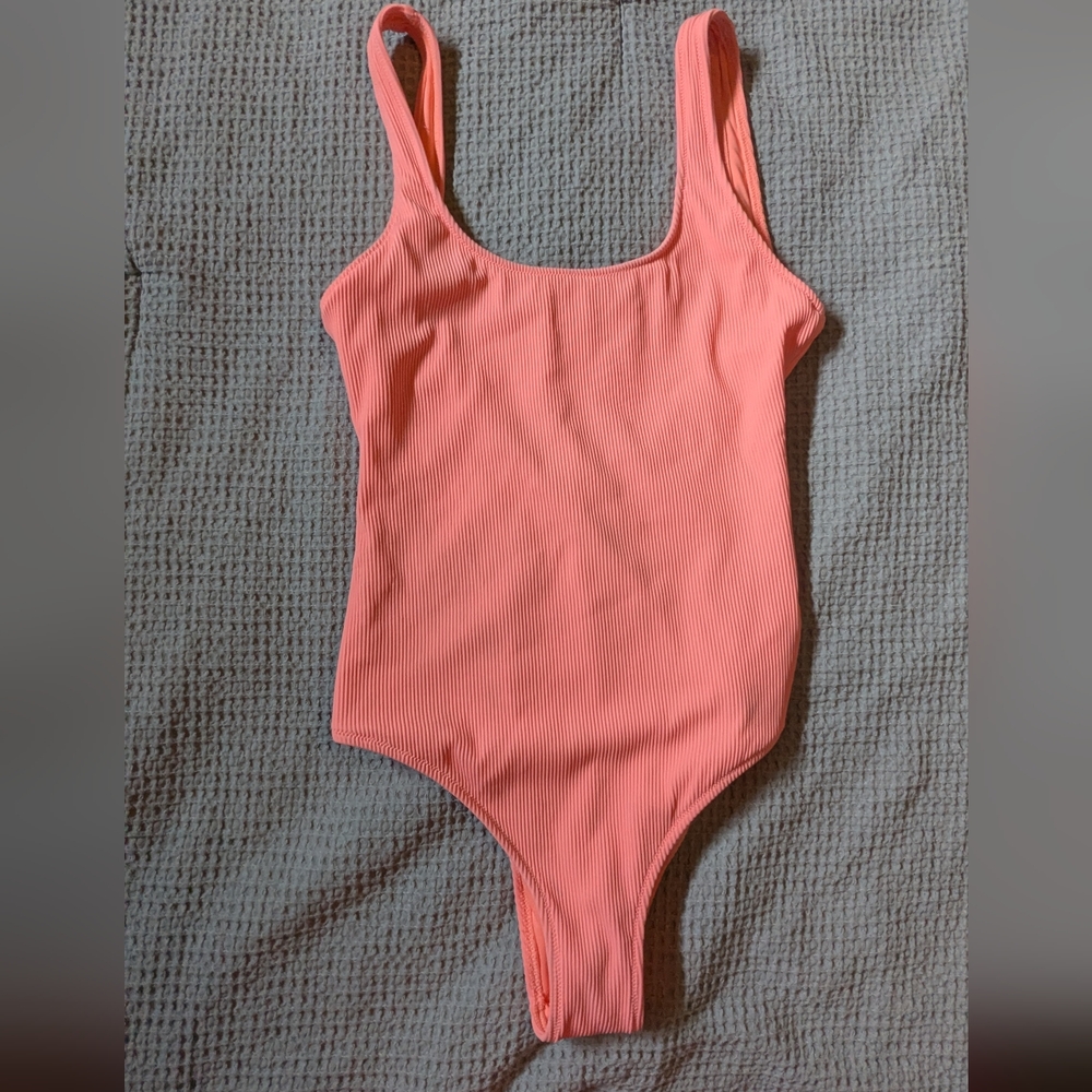 Aerie Vibrant Coral One-Piece